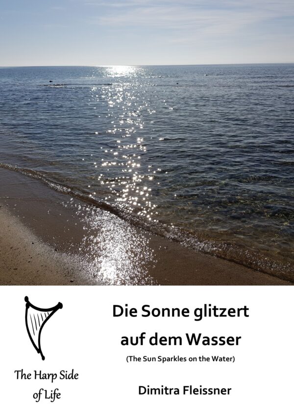 Die Sonne glitzert auf dem Wasser