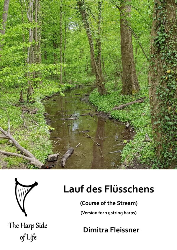 Lauf des Flüsschens (Version für Miniharfe)